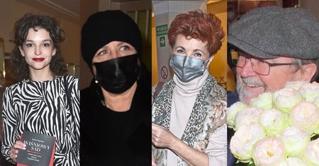 Zamaskowana "elita" na premierze spektaklu Jandy: Kwaśniewska, Miszczak, Dębska, Gajos... (ZDJĘCIA)