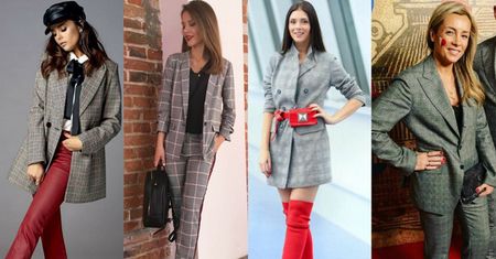Z czym celebrytki łączą szare marynarki? 5 inspiracji