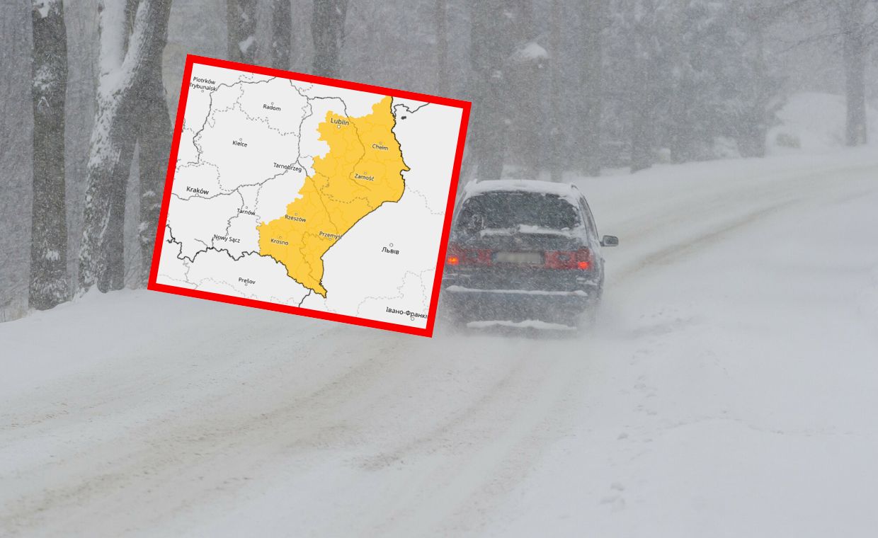 wiadomości,aktualności,WP Wiadomości Podkarpacie tonie w śniegu. Przybywa nawet 2 centymetry na godzinę