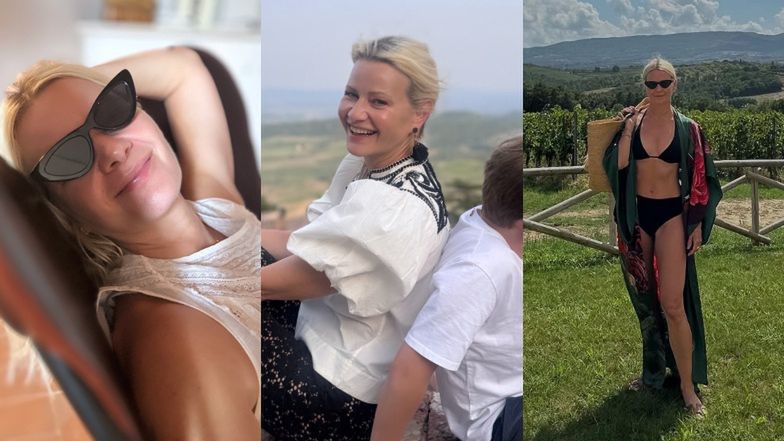 Małgorzata Kożuchowska spędziła z synem miły czas na wakacjach
