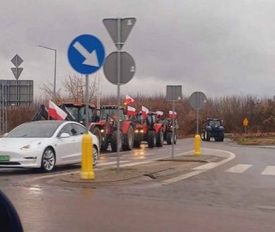 Zablokowane duże miasto. Są objazdy