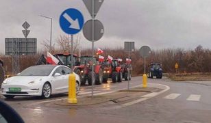 Zablokowane duże miasto. Są objazdy