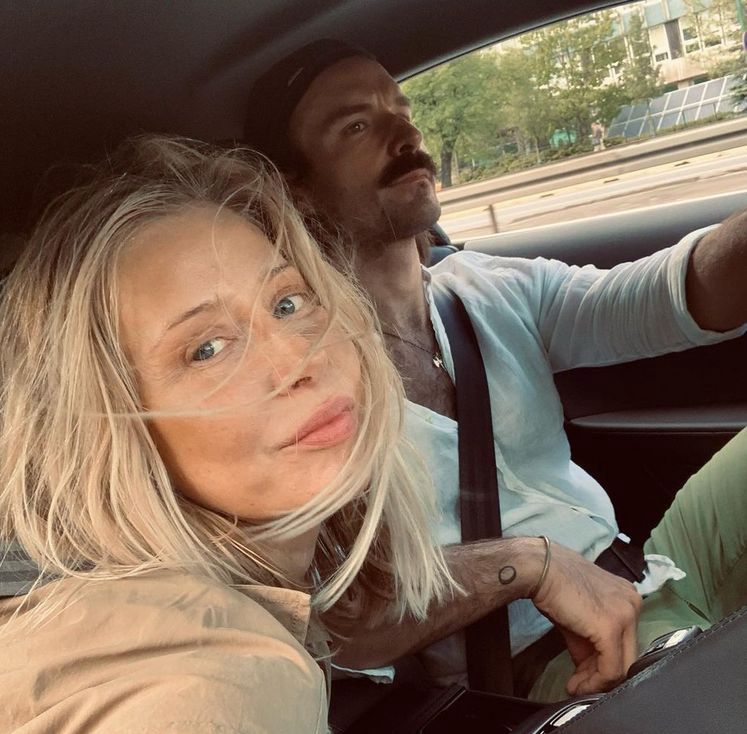 Katarzyna Warnke i Piotr Stramowski