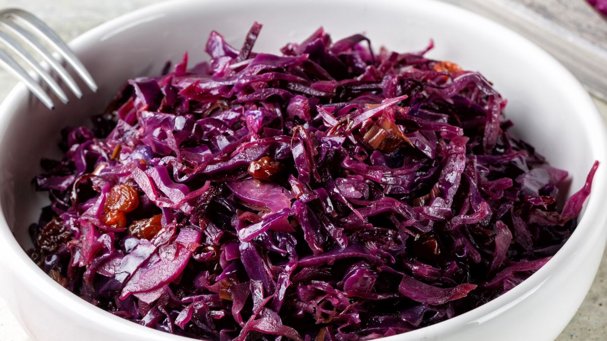Surówka z czerwonej kapusty