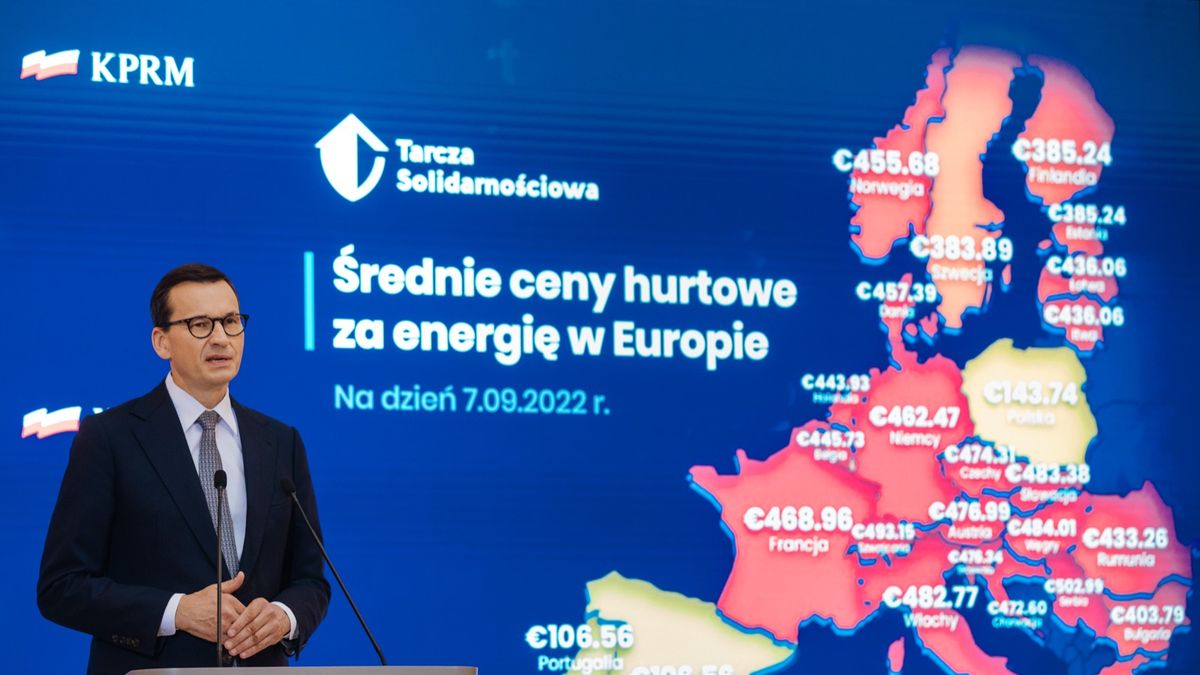 Rząd zapowiedział wprowadzenie tarczy solidarnościowej, czyli między innymi gwarancję ceny za energię elektryczną 
