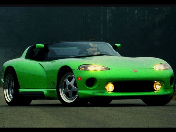 Zielona żmija – Rinspeed Viper RT/10 Veleno Concept (1993)