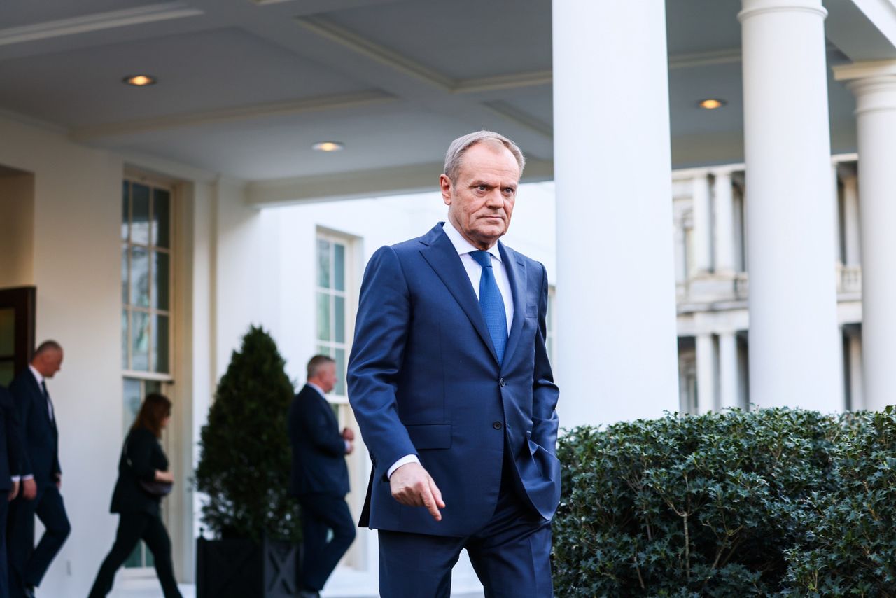 Premier Donald Tusk w Waszyngtonie