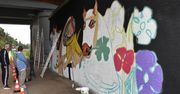 Malbork: Młodzi artyści namalowali nowy mural