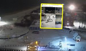 Ujęcia znad Bałtyku. Od razu zaznaczył. Historyczne chwile