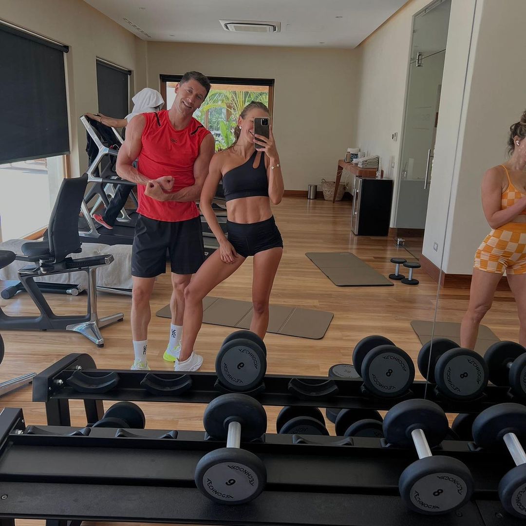 Anna i Robert Lewandowscy na Sycylii 