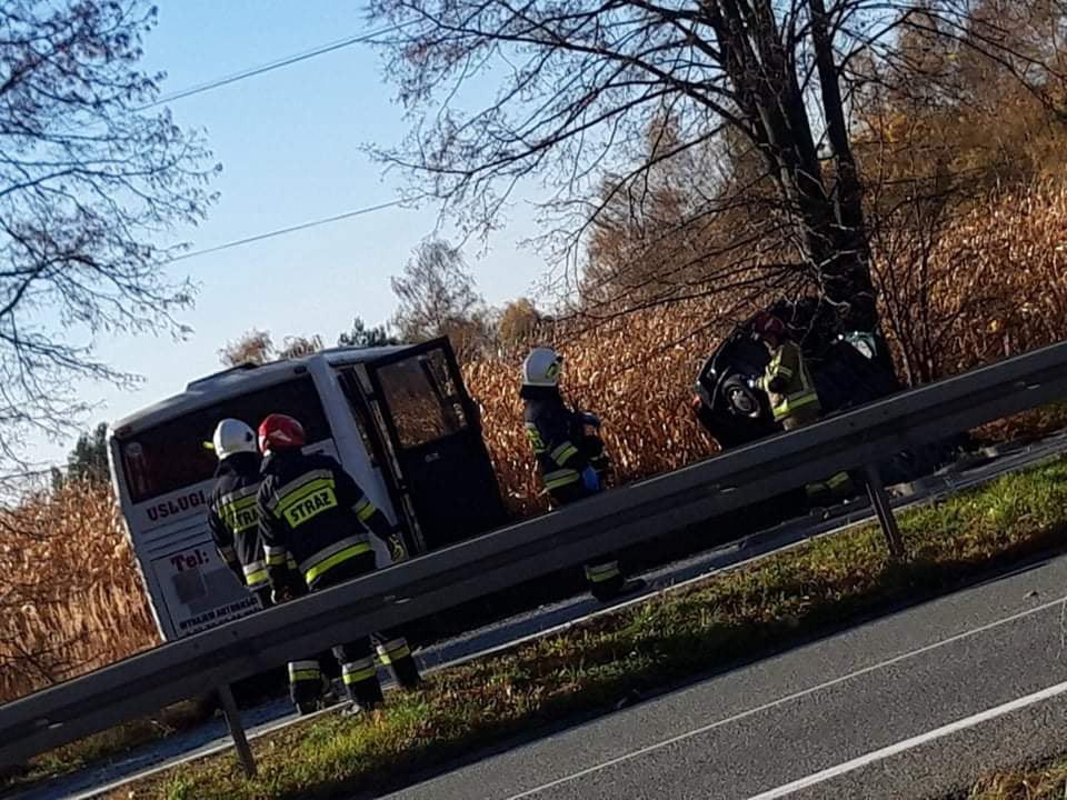 Wypadek w Pawłowicach