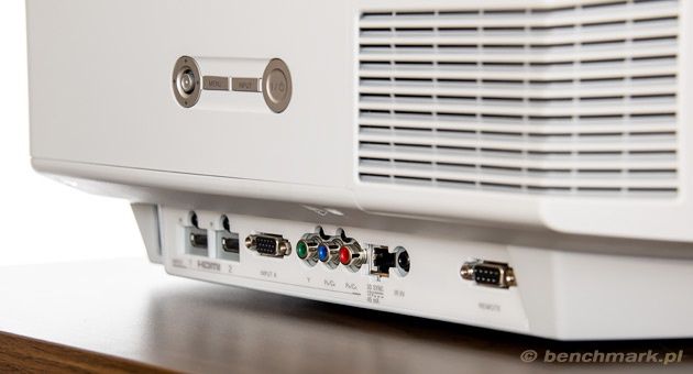 Sony VPL-HW40ES panel złącza przyciski sterujące