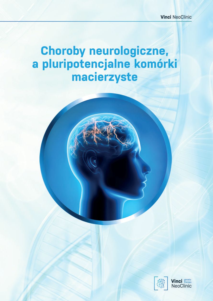 Oto dwie kolejne ulotki firmy Łukasza Mejzy - Vinci NeoClinic. Tym razem są skierowane do osób z problemami neurologicznymi i seniorów