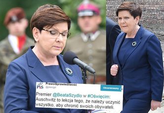 Słowa premier Szydło w Auschwitz wywołały burzę w mediach! "To jedna WIELKA GAFA", "Rekord głupoty i cynizmu"