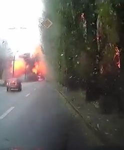 Atak w Dnieprze. Do sieci trafiło wstrząsające nagranie