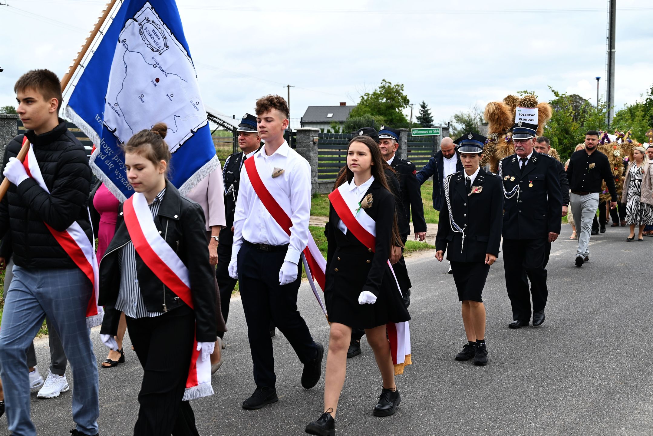 Tak wyglądały dożynki w gminie Zbójno