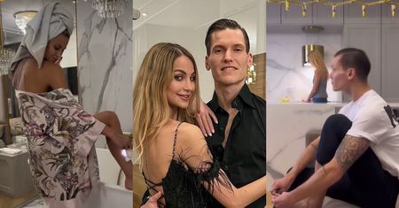 Tak mieszkają Hanna Żudziewicz i Jacek Jeschke: Dwupoziomowy apartament pełen złota i marmuru. Luksusowo? (ZDJĘCIA)