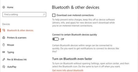 Windows 10 ułatwi parowanie przez Bluetooth