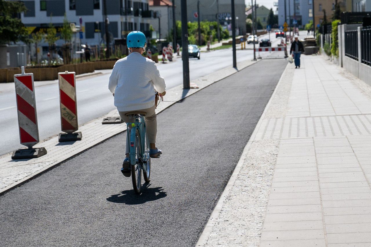 Coraz bliżej zakończenia budowy drogi pieszo – rowerowej pomiędzy Łazarzem a Górczynem w Poznaniu