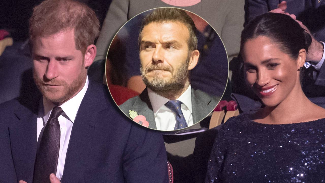 Harry naraził się Davidowi Beckhamowi (fot. Getty Images)
