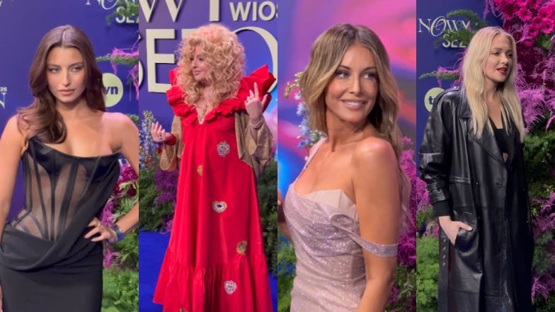 Naczelne twarze TVN BŁYSZCZĄ na ściance. Wieniawa, Rozenek i Gessler pozują niczym hollywoodzkie gwiazdy (WIDEO)
