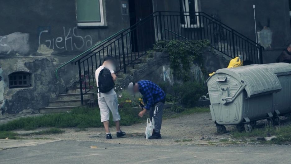 Kadr z programu "Mrocze dzielnice: Załęże"