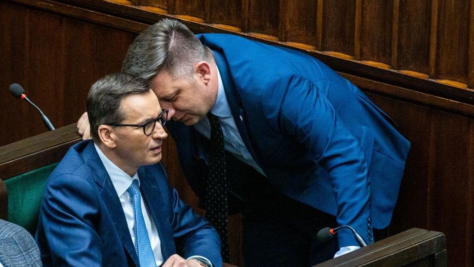 77. posiedzenie Sejmu IX kadencji
15.06.2023 Warszawa 77. posiedzenie Sejmu IX kadencji 
fot. Andrzej Iwanczuk/REPORTER
n/z: Mateusz Morawiecki, Michal Dworczyk
Andrzej Iwanczuk/REPORTER