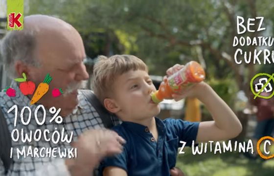 Dzieci "wystarczająco słodkie" w reklamie soków Kubuś