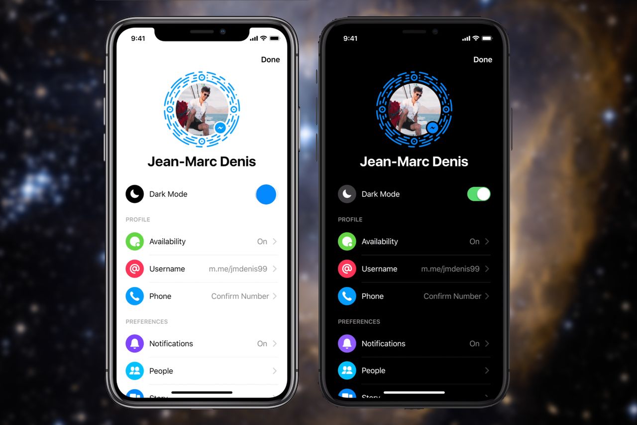 Facebook Messenger – ciemny motyw. Jak aktywować?