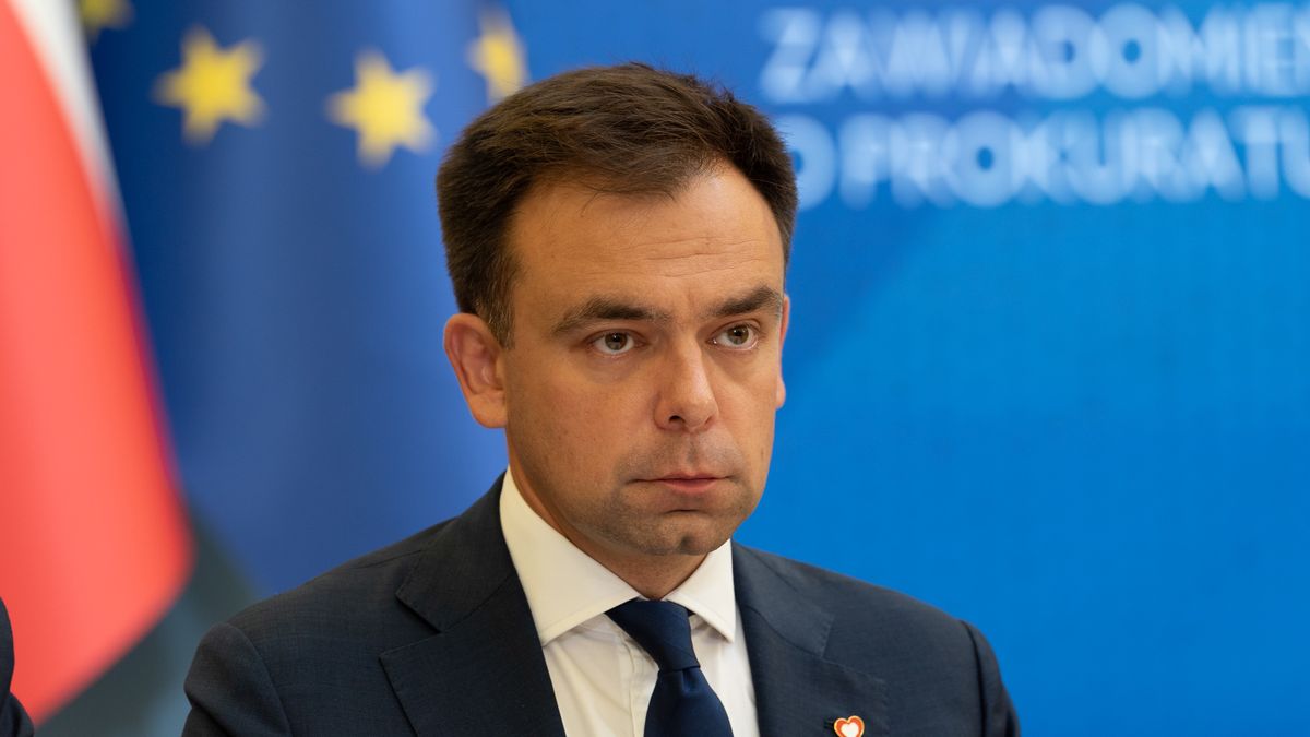Minister finansów Andrzej Domański