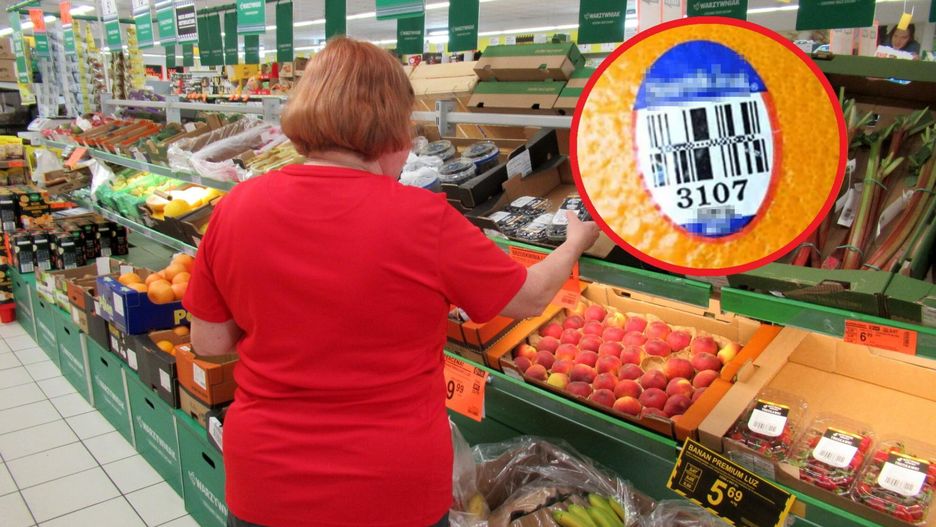 Zauważyłeś takie naklejki na owocach? Te lepiej omijaj z daleka