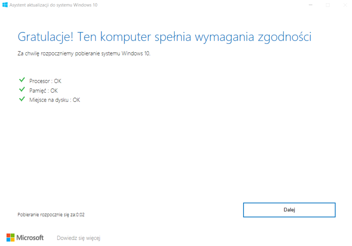 Jednym z etapów jest analiza możliwości komputera.