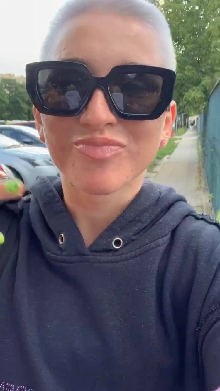 Marta Linkiewicz tłumaczy się ze ścięcia włosów