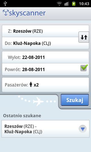 Lataj ze Skyscannerem 2