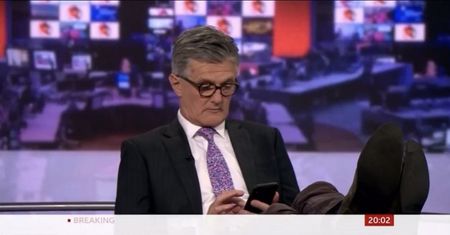 Wpadka na wizji. Gdy się zorientował, było już za późno