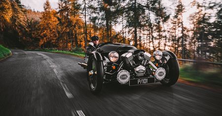 Morgan 3 Wheeler na trzech kołach zjeżdża z rynku. Specjalna edycja P101 na koniec