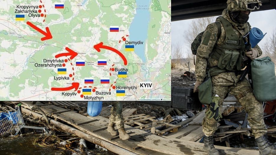 Wojna w Ukrainie. Pod Kijowem obrońcy są bliscy okrążenia wojsk rosyjskich