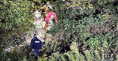 Dramat na grzybach. Leżał nieruchomo przez wiele godzin