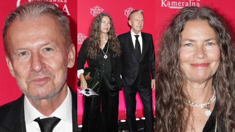 Bogusław Linda i Lidia Popiel na finałowej gali Festiwalu Mozartowskiego