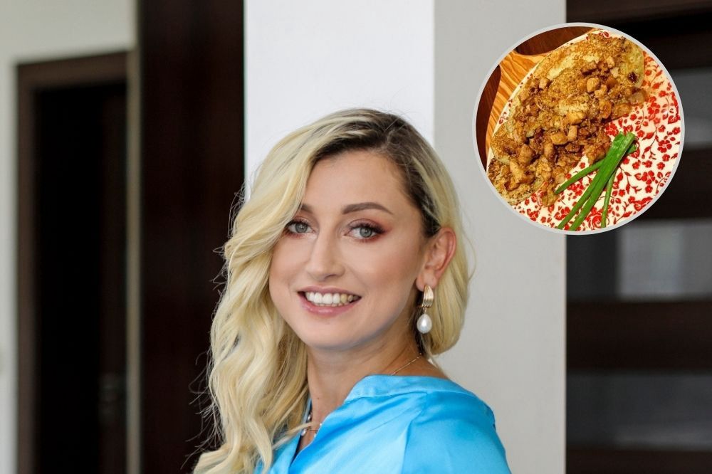 Justyna Żyła i jej placek ze szperkami