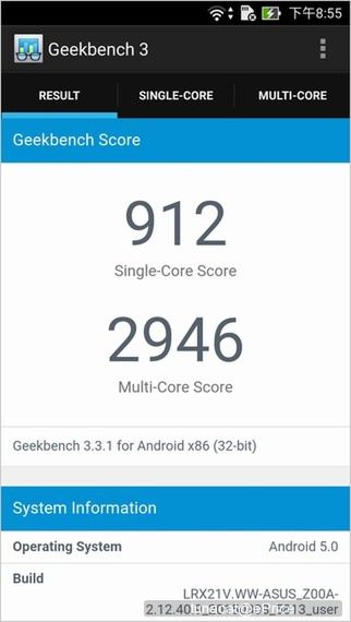 Asus ZenFone 2 z 4 GB RAM-u osiąga świetnie wyniki w benchmarkach 6