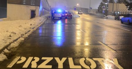 Akcja saperów na warszawskim Okęciu