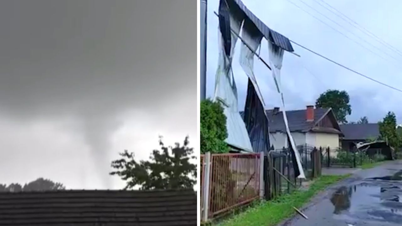 Lej kondensacyjny na Podkarpaciu. Nagranie świadka