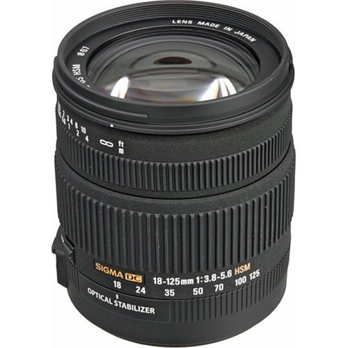 Sigma 18-125mm F3.8-5.6 DC OS HSM