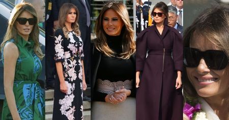 Zobaczcie WSZYSTKIE stylizacje Melanii Trump z Azji. Zachwyciła?