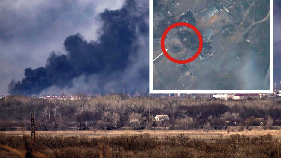 Rosjanie zbombardowali elewator zbożowy w Rubiżem