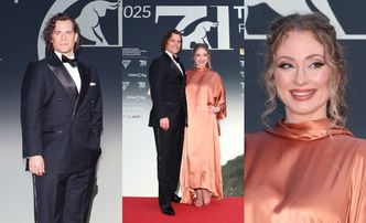 RZADKI WIDOK. Odmieniony Henry Cavill bryluje z matką swojego dziecka na włoskim festiwalu