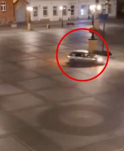 Driftował po rynku i krzyczał "salam alejkum". Policja chce go deportować