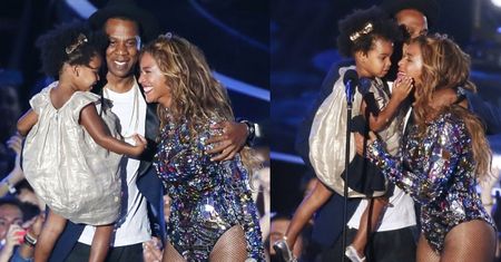 Beyonce na scenie z Jayem i Blue Ivy! (ZDJĘCIA)