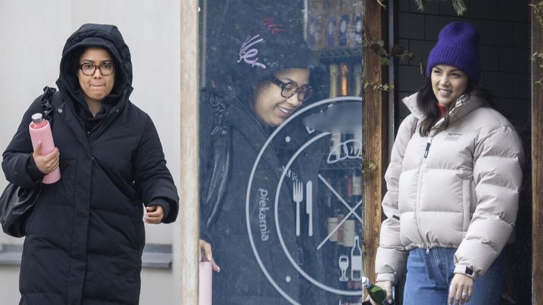 Patricia Kazadi i Paulina Krupińska w obiektywie paparazzi